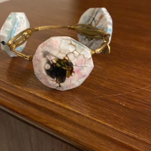 Bourbon and Boweties agate bangle - Picture 2 of 4